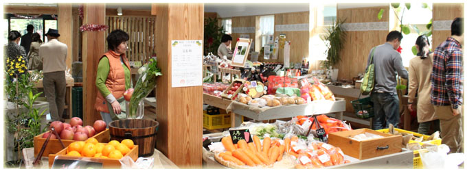樹蘭マルシェ店内